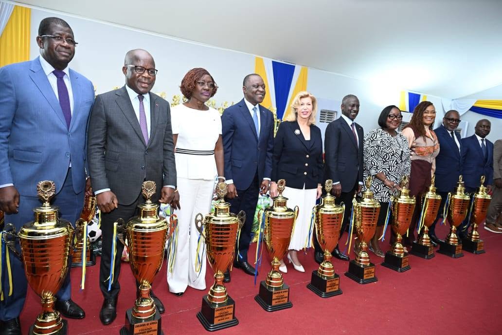 lancement officiel de la 17ᵉ édition du Tournoi de Football doté de la Coupe Dominique Ouattara.